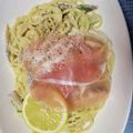 hataya's cooksnap of when they made 生ハムとアスパラのクリームパスタ.