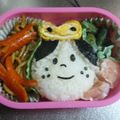ユイネママ's cooksnap of when they made ぜんまいざむらい☆簡単キャラ弁当!!.
