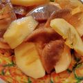NEKOほっぺ's cooksnap of when they made 柿にはレモン汁　甘いパパイヤのようです.