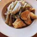 喜八＆Hacchi's cooksnap of when they made 味しみしみ♪ ずいきと厚揚げの煮物 ♪.
