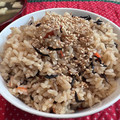  ぽちこ's cooksnap of when they made 我が家の定番！ひじきの炊き込みご飯.