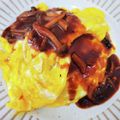 クックM96XDX☆'s cooksnap of when they made 簡単オムライス☆きのこソース.