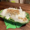 レベッカ8's cooksnap of when they made くるみドレッシングの春菊サラダ.