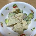 スタあ's cooksnap of when they made カリフラワーとカニカマの胡麻マヨサラダ.
