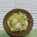 yasutonton's cooksnap of when they made 豊作です♡白菜早漬け♡大量消費.