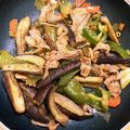 くーー〜's cooksnap of when they made 簡単さっぱり茄子と豚肉のポン酢炒め.