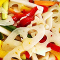 earth。's cooksnap of when they made 我が家の定番常備菜。野菜の甘酢漬け.