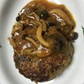 ぷりまめ's cooksnap of when they made ワンパン 簡単 煮込みハンバーグ.