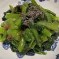 にじすき's cooksnap of when they made 小松菜の梅おかか和え.