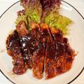 チャッピーとママ's cooksnap of when they made 甘辛旨いぜ！豚ロースの甜麵醬ソテー.