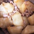 クックF9F4N1☆'s cooksnap of when they made かぶのひき肉そぼろ煮.