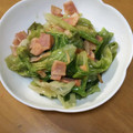 たちんぺ's cooksnap of when they made 捨てないで！！3分で簡単♡レタスの外側っ.