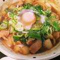 39ogohan's cooksnap of when they made 鶏とネギだけ！すき焼き風「鍋焼きうどん」.