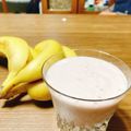 あっちゃんキッチン♪'s cooksnap of when they made 【進化版】懐かしのバナナジュース(苺入).
