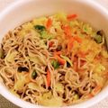 私市ビッキーズ津門巳's cooksnap of when they made “カップ 天ぷらそば乾燥野菜入り”.