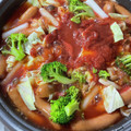 桃大好き's cooksnap of when they made だしうま！洋風白だしトマト鍋.
