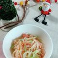 ＊＊ラテ＊＊'s cooksnap of when they made たらこと合う合う～♪春雨サラダ.