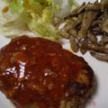 Runru☆'s cooksnap of when they made 蒸してジューシーに♪包み焼きハンバーグ.