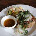 Giant corn's cooksnap of when they made 柚子胡椒ソース☆和風ハンバーグに.