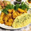 ★おにぎりMAN★'s cooksnap of when they made 一口とり天で作るチキン南蛮風.