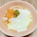 のんべぇヒロ's cooksnap of when they made ★簡単おつまみ！温玉わさび★.