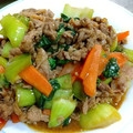 マキマキ913's cooksnap of when they made 簡単よ！牛肉と青梗菜のオイスター炒め.