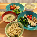 rlchan's cooksnap of when they made 塩こんぶとちりめんじゃこの炊き込みご飯.