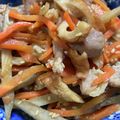 へそ曲がりクック's cooksnap of when they made 具沢山きんぴらごぼう。簡単！.