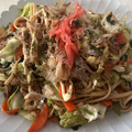 yokoyoko76's cooksnap of when they made 簡単　焼きうどん.