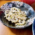 ❀akiko❀'s cooksnap of when they made お弁当に！レンコンの海苔塩きんぴら.