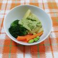 ﾁｲﾁｬﾝﾏﾏ's cooksnap of when they made 温野菜のアボガドソースがけ☆.