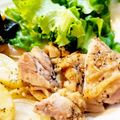 みなとのまんま's cooksnap of when they made チキンのハーブとレモンのオーブン焼き.