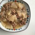 かなめ55's cooksnap of when they made 圧力鍋で大根のそぼろ煮.