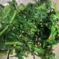 snow012's cooksnap of when they made 春菊と塩昆布のナムル.
