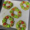 猫の手程度's cooksnap of when they made クリスマスリースクッキー.