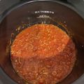 yo26's cooksnap of when they made ホットクックで無水ミートソース.