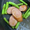 ねりまるくん's cooksnap of when they made お弁当にいんげんとウインナー炒め❤.