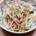 みかりんさん。's cooksnap of when they made 減量。無限もやし中華サラダ.