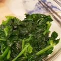 ロン子's cooksnap of when they made アクなし！鮮やか！裏ワザほうれん草バター.