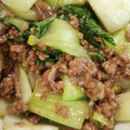 チャロママン's cooksnap of when they made 青梗菜とひき肉のオイスターソース炒め.
