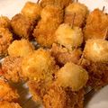 カプチッチ's cooksnap of when they made うずらの卵と魚肉ソーセージのフライ串.