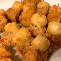 カプチッチ's cooksnap of when they made うずらの卵と魚肉ソーセージのフライ串.
