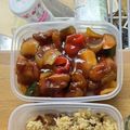 もりりんの森のちこ's cooksnap of when they made ズッキーニとパプリカの酢豚.