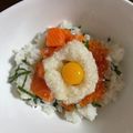 らぶふくちゃんちゃん's cooksnap of when they made 簡単◎サーモンのユッケ風.