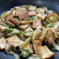 お塩と砂糖's cooksnap of when they made 厚揚げと長ねぎの黄金炒め.