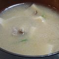 けいすけmt_ksk's cooksnap of when they made ✿エリンギとひき肉の味噌汁✿.