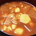 ★むさ's cooksnap of when they made 豚肉の芋煮(味噌味).