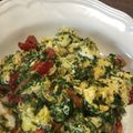 Yokchina's cooksnap of when they made トマトと玉子のピリ辛丼.