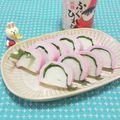 みかかめ's cooksnap of when they made 楽しくアレンジ～ぐるぐる大葉かまぼこ～.