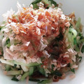 MAXA！'s cooksnap of when they made きゅうりとみょうがのおかか和え.